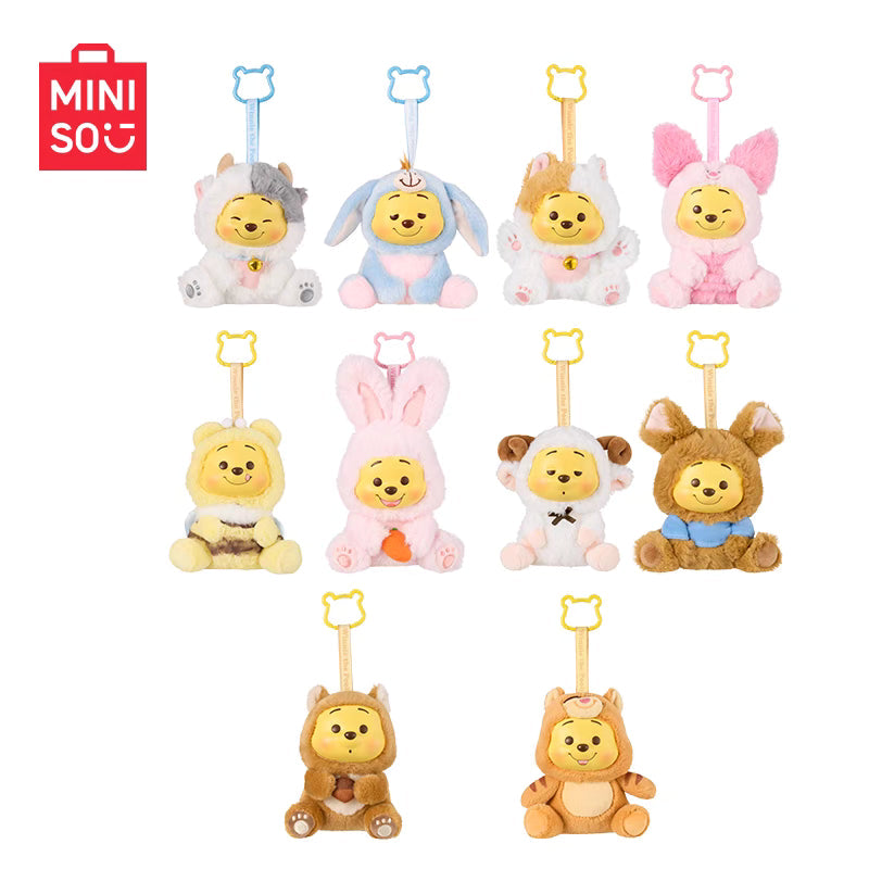 Miniso Disney Winnie the Pooh Series Naughty Party Vinyl Plush [Pre Order]