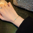 Pearl Flowers Bracelet All-match Fashion Adjustable Chain Bracelet for women