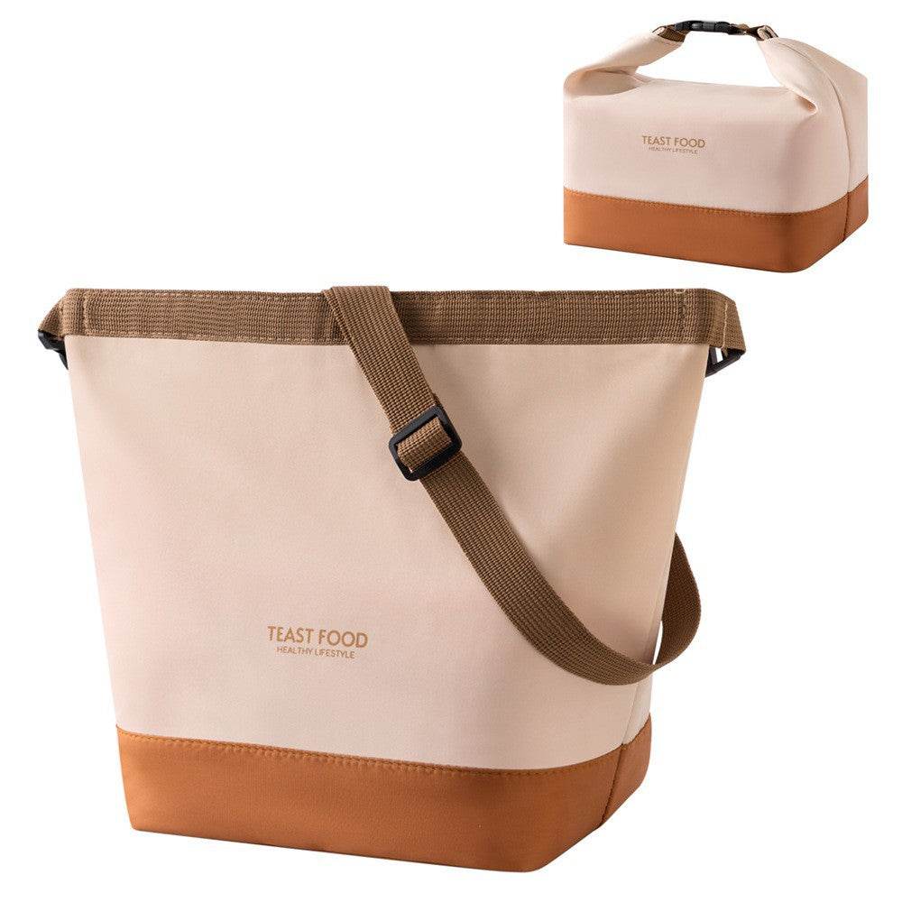 Large Capacity Crossbody Canvas Lunch Bag