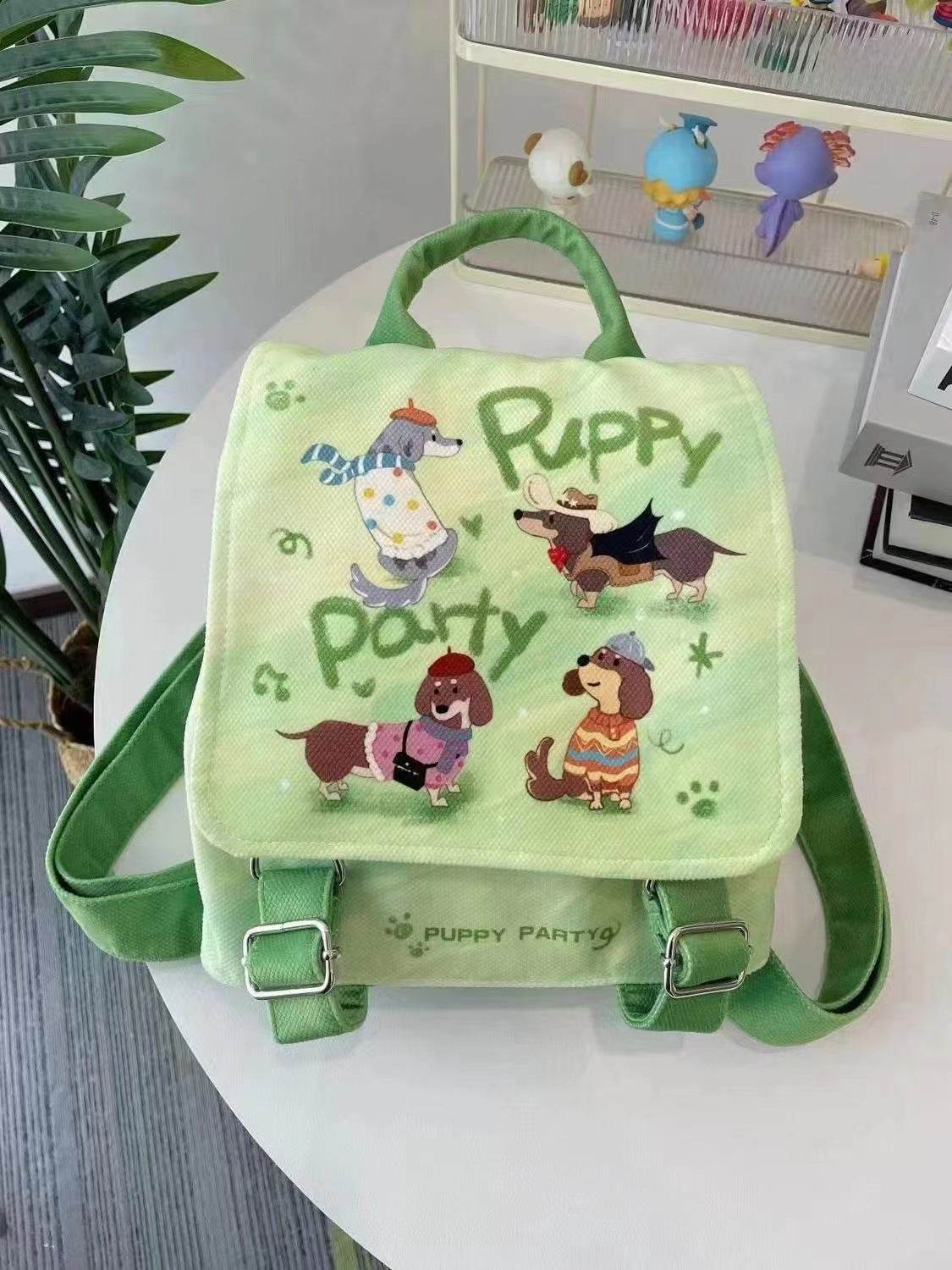Puppy Party Backpack – Cute School Bag for Kids