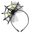 Lace Spider Web Hair-hoop Headband Halloween Ghost Festival