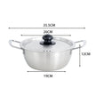 Korean's Style Stainless Steel Ramen Pot