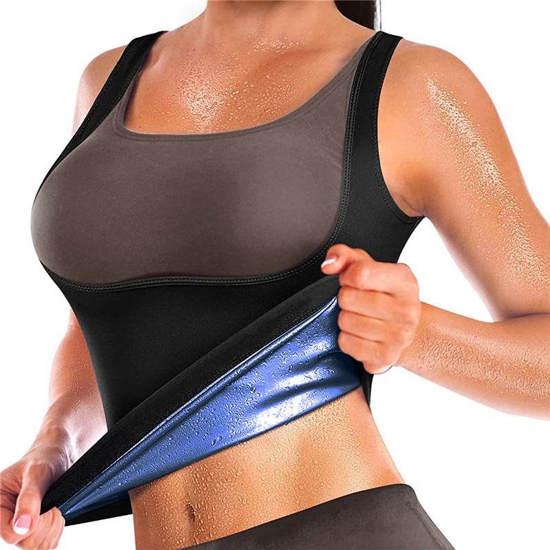 Workout Neoprene Sauna Sweat Vest for Women Tank Top