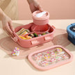 Kids Plastic Lunch Container Bento Lunch Box