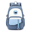 Girls' Portable Burden-Relief School Backpack – Lightweight Nylon Bag | Pink, Blue, Black