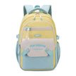 Colorful Contrast Schoolbag – Trendy Backpack for Students