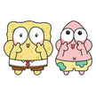 SpongeBob & Patrick Vinyl Sticker (1 Piece)