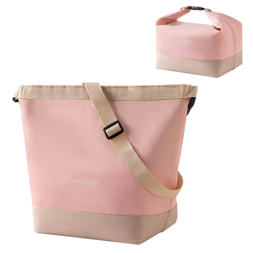 Large Capacity Crossbody Canvas Lunch Bag