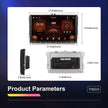 Smart All-in-one car Navigation player 2 64 Central Car Control, GPS, Phone-mirror link, Music Player, Rear View Camera, Global Weather Display, FM/RDS Radio, Driving Recorder Built-in wifi Connection