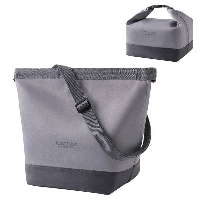 Large Capacity Crossbody Canvas Lunch Bag