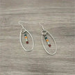 Turquoise Beaded Bohemian Vintage Earrings