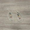 Turquoise Beaded Bohemian Vintage Earrings