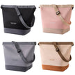 Large Capacity Crossbody Canvas Lunch Bag