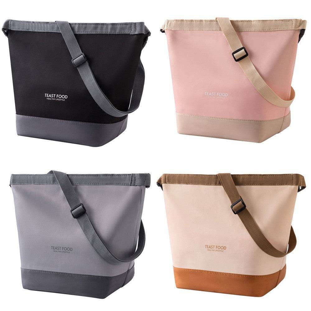 Large Capacity Crossbody Canvas Lunch Bag