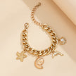 Boho Dolphin Starfish Conch Pendant Jewelry Set – Choker Necklace & Bracelets for Women