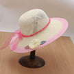 New Summer Outdoor Sunshade UV Protection Wide Brim Crotchet Sun Hat with neck flap for women