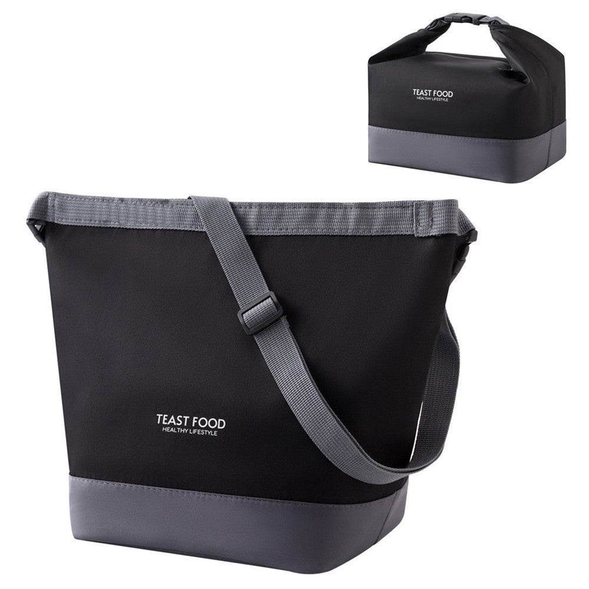 Large Capacity Crossbody Canvas Lunch Bag