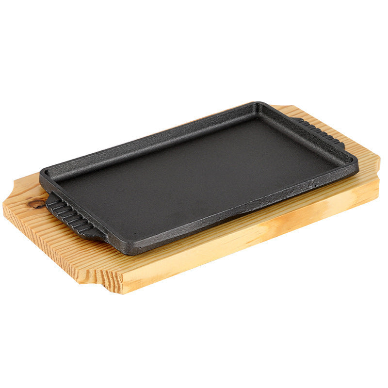Cast Iron Teppanyaki Grill Pan
