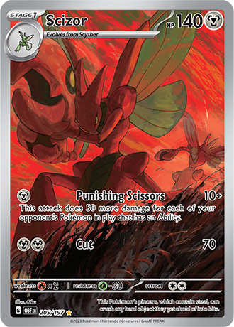Scizor 205/197
