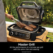 NINJA OG701 Woodfire Outdoor Grill, 7-in-1 Master Grill, BBQ Smoker - Factory serviced with Home Essentials warranty