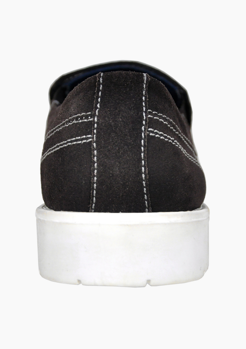OHM Italian Leather Office All Day Slip-on Comfort Shoes
