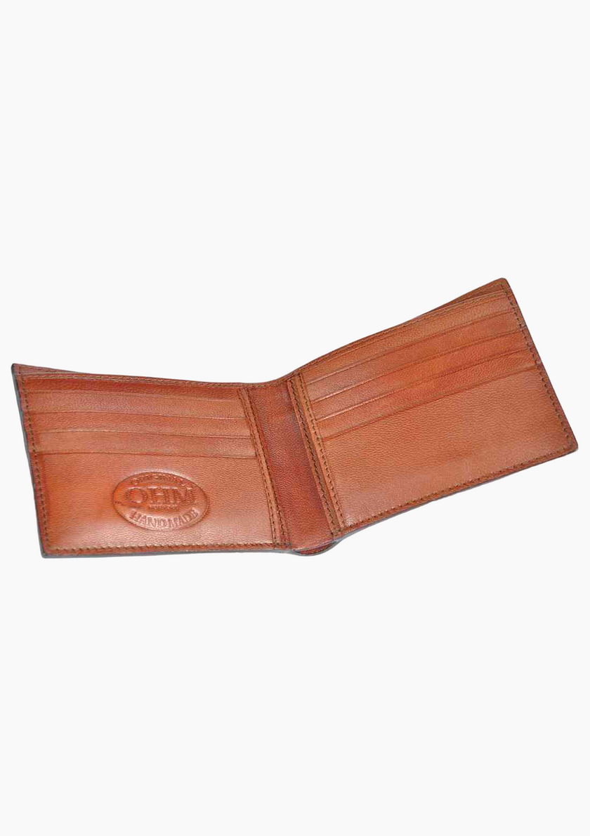 OHM New York Metallic Leather Wallet