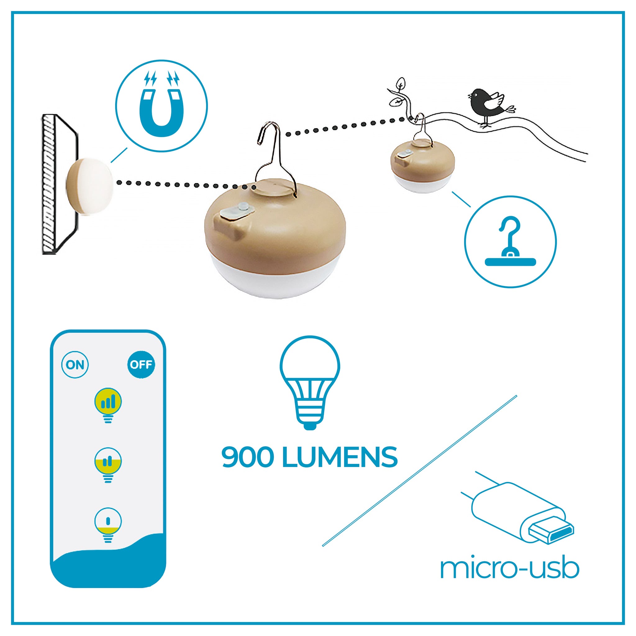 Okinawa<br> Solar-charged Floor Lamp