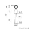 Okinawa<br> Solar-charged Floor Lamp