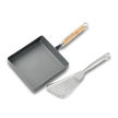 Yoshikawa Cook-Pal Ren Rolled Egg/Omelet  Pan (Large)– Nitrided Carbon Steel, Made in Japan
