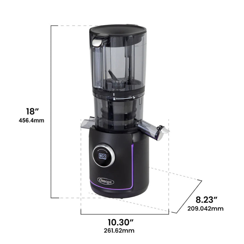 OMEGA OMSMBTBK13 Ultimate Performance Batch Juicer