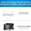 NINJA Ninja OP302 Foodi 9-in-1 Pressure Cooker & Air fryer - Factory serviced with Home Essentials warranty