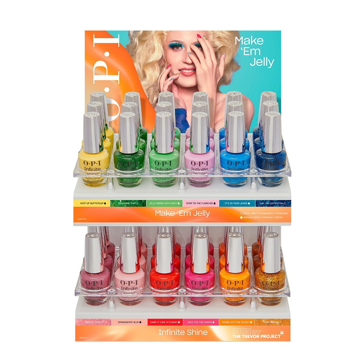OPI - Infinite Shine Make Em Jelly Stock-In-Box 36 Pcs