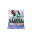 OPI - Support en carton pour 12 articles, collection Printemps 2025