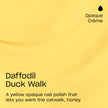 OPI - Nail Lacquer Daffodil Duck Walk 15 ml (Make Em Jelly)