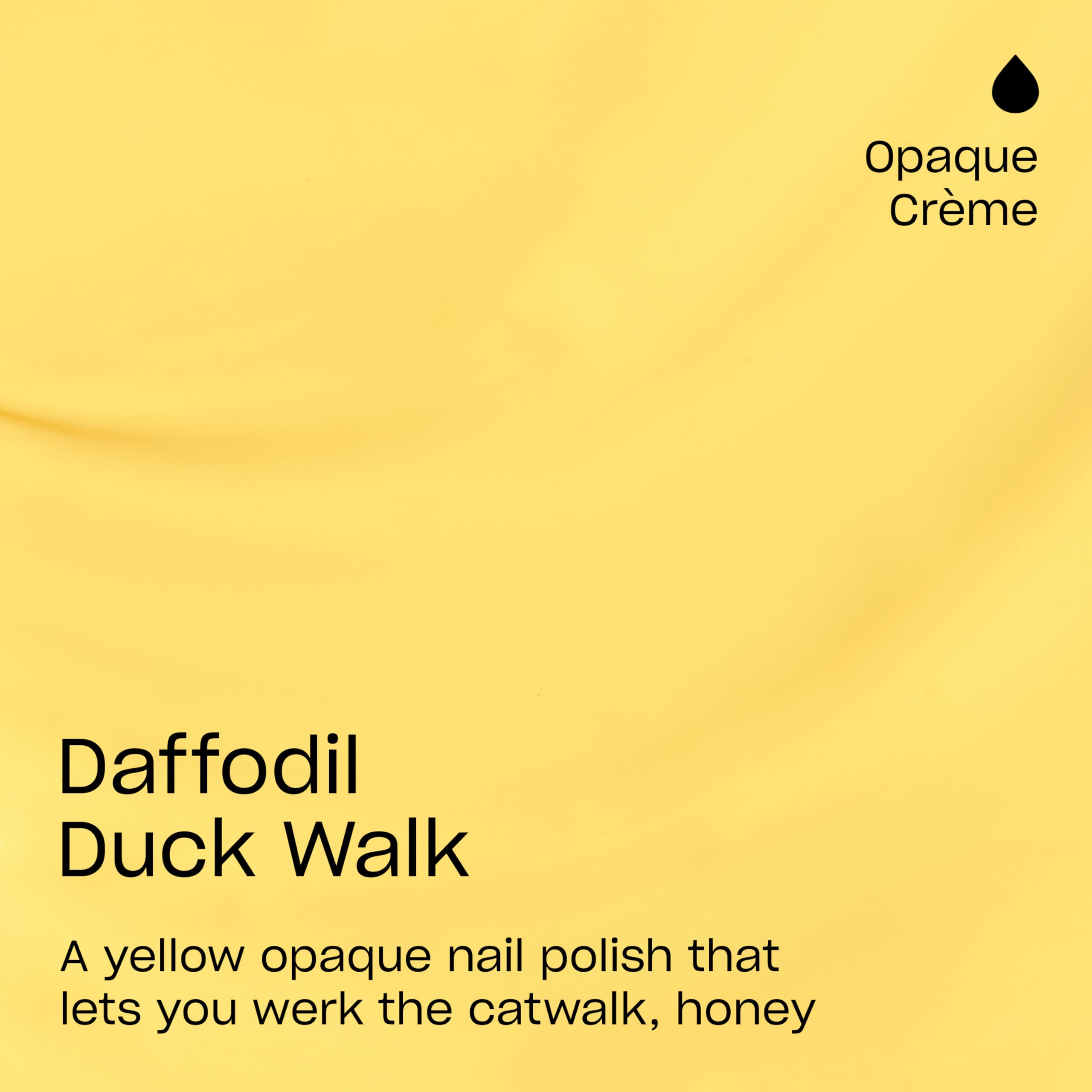 OPI - Nail Lacquer Daffodil Duck Walk 15 ml (Make Em Jelly)