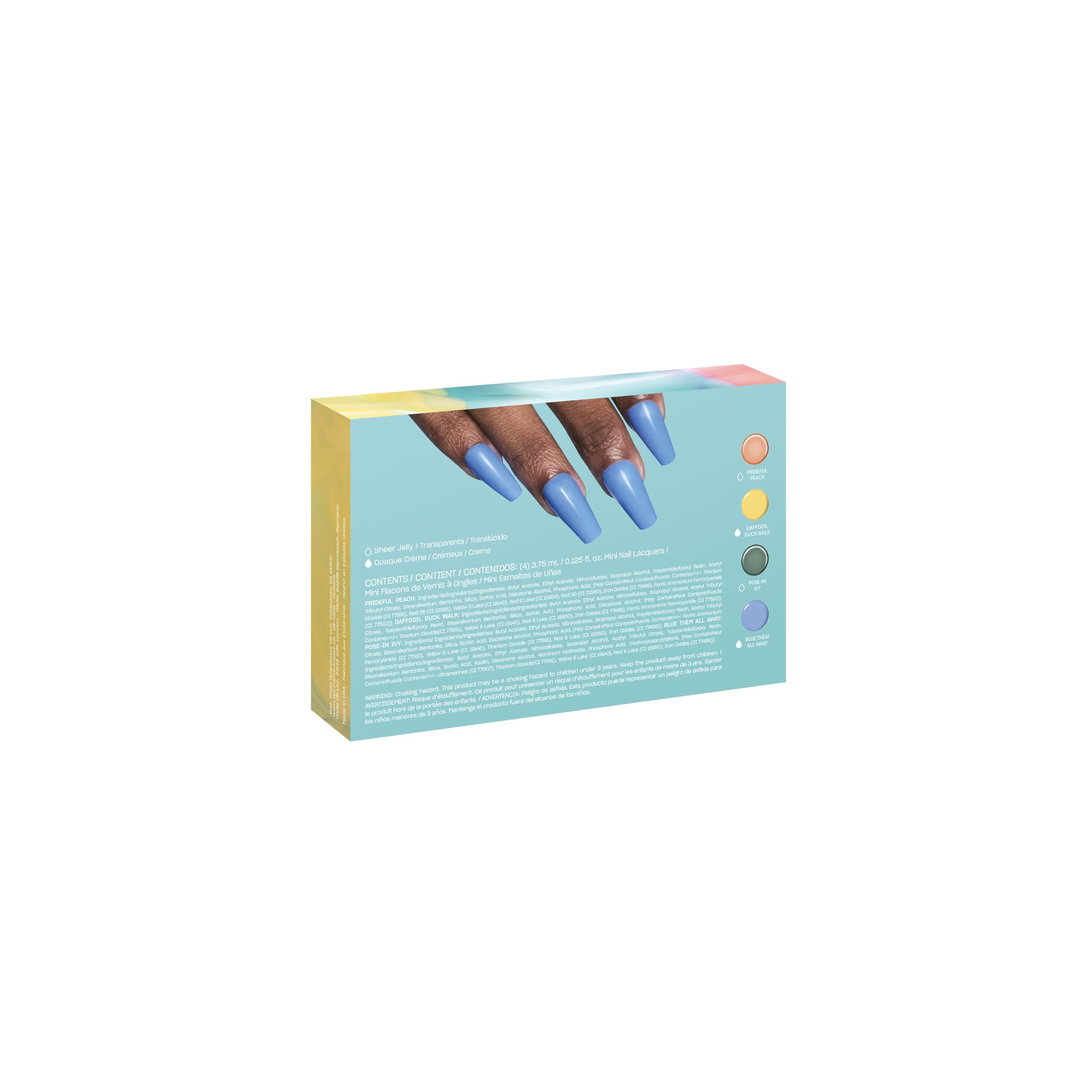 OPI - Nail Lacquer Make Em Jelly Mini Pack 4 Pcs
