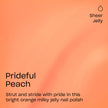 OPI - Nail Lacquer Prideful Peach 15 ml (Make Em Jelly)