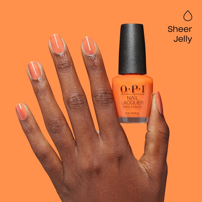 OPI - Nail Lacquer Prideful Peach 15 ml (Make Em Jelly)