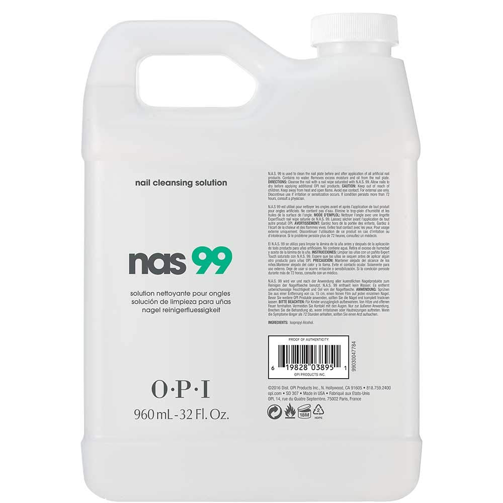OPI - Sanitation N-A-S 99 Nail Cleanser 960Ml