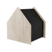 The Noba Cottage Scratchable Cat House