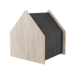 The Noba Cottage Scratchable Cat House