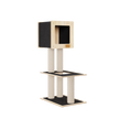 Hut Hideout - 2-Level Deluxe Cat Tree