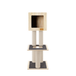 Hut Hideout - 2-Level Deluxe Cat Tree