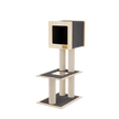 Hut Hideout - 2-Level Deluxe Cat Tree