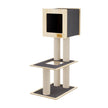 Hut Hideout - 2-Level Deluxe Cat Tree