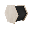 The Hexagone Scratchable Cat House