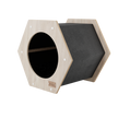 The Hexagone Scratchable Cat House