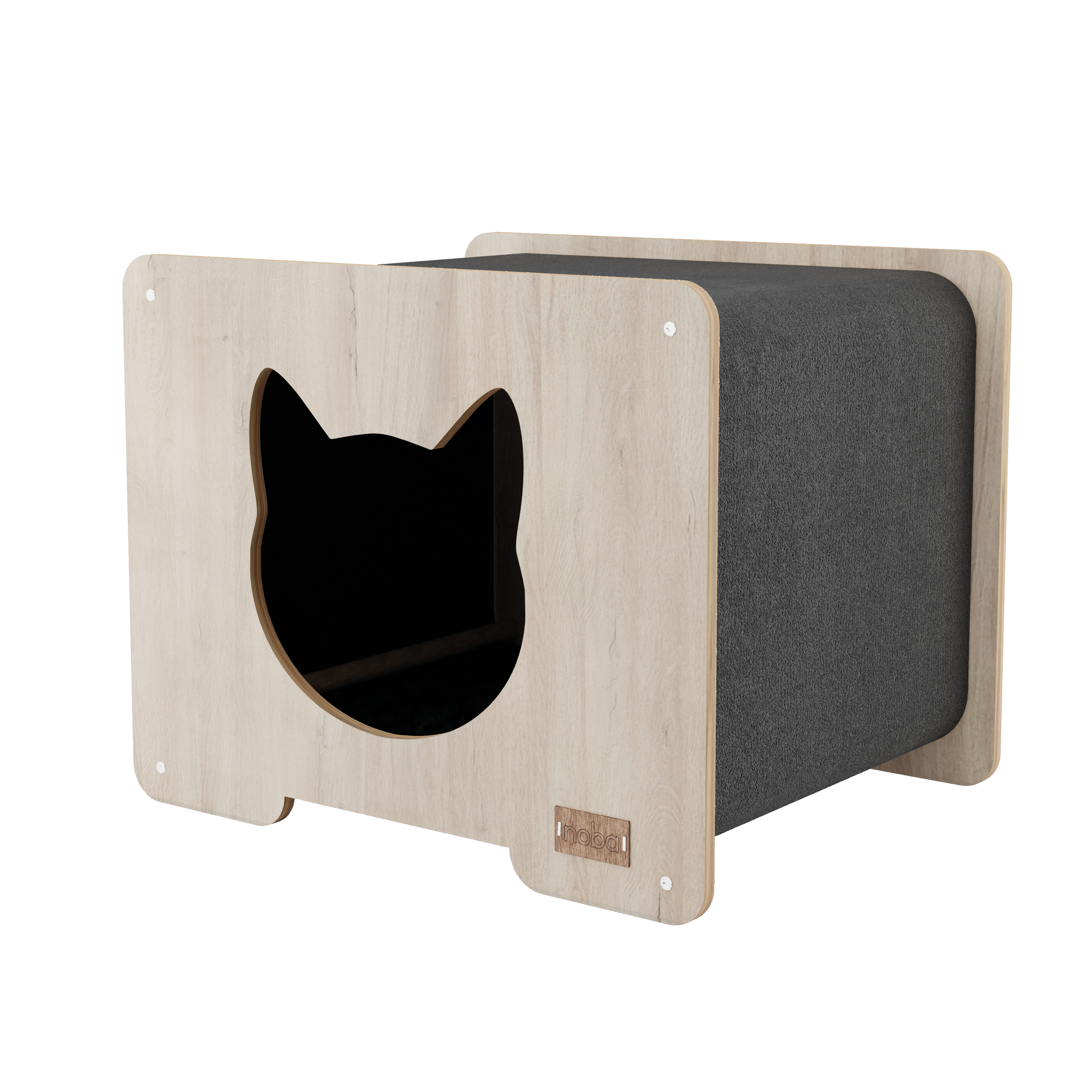 The Hut Scratchable Cat Hideout