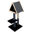 Teepee Hideout - Deluxe 2-Level Cat Tree