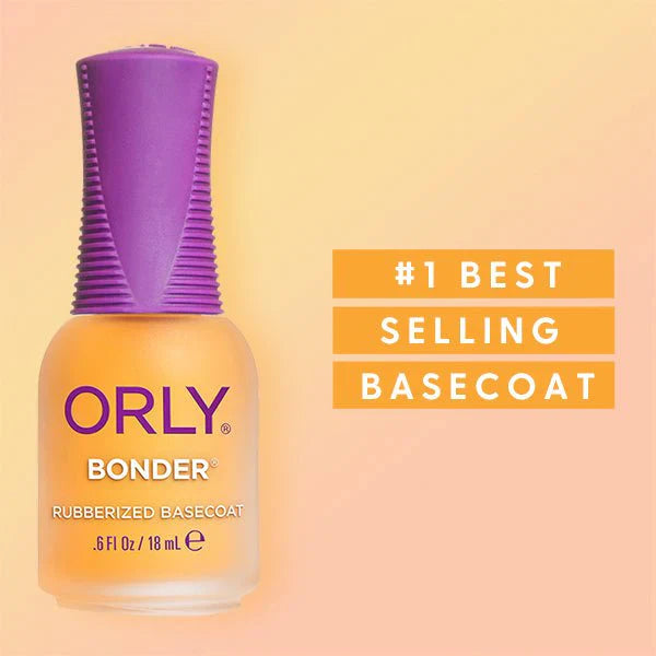 ORLY - Bonder Basecoat, traitement pour ongles, pour des manucures plus fortes et plus durables.